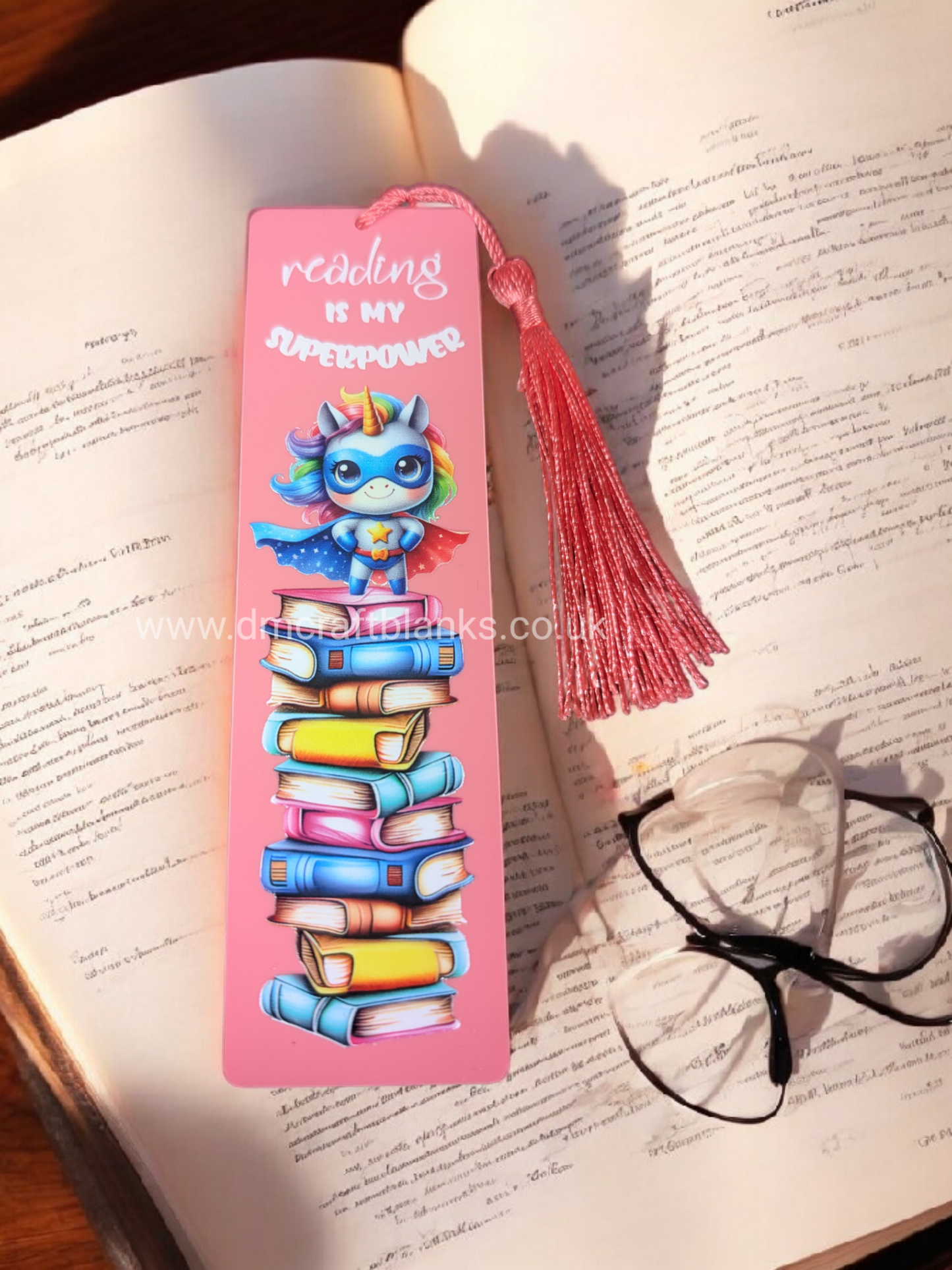Uv-dtf to suit our 3mm bookmark blanks image 1