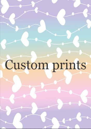 A4 Custom sublimation print image 0