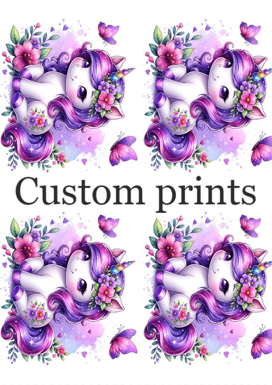 A3 Custom sublimation print image 0